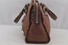 Authentic BALENCIAGA Giant City 2Way Hand Bag Leather 173084 Brown 5911J