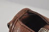 Authentic BALENCIAGA Giant City 2Way Hand Bag Leather 173084 Brown 5911J