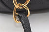 Authentic PRADA Leather Nappa Chain Shoulder Hand Bag Purse BT0082 Black 5911K