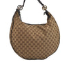 Authentic GUCCI Twins Shoulder Hand Bag GG Canvas Leather 232945 Brown 5912J