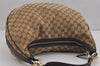 Authentic GUCCI Twins Shoulder Hand Bag GG Canvas Leather 232945 Brown 5912J