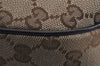 Authentic GUCCI Twins Shoulder Hand Bag GG Canvas Leather 232945 Brown 5912J