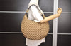 Authentic GUCCI Twins Shoulder Hand Bag GG Canvas Leather 232945 Brown 5912J