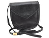 Authentic YVES SAINT LAURENT Shoulder Cross Body Bag Purse Leather Black 5912K