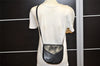 Authentic YVES SAINT LAURENT Shoulder Cross Body Bag Purse Leather Black 5912K