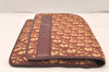 Authentic Christian Dior Trotter Clutch Hand Bag Purse Canvas Leather Red 5914K
