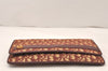 Authentic Christian Dior Trotter Clutch Hand Bag Purse Canvas Leather Red 5914K