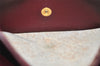 Authentic Christian Dior Trotter Clutch Hand Bag Purse Canvas Leather Red 5914K