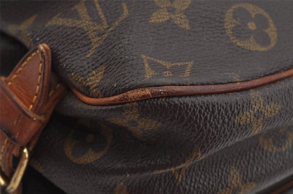 Authentic Louis Vuitton Monogram Saumur 30 Shoulder Cross Bag M42256 LV 5916J
