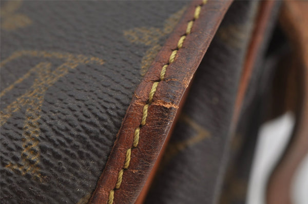 Authentic Louis Vuitton Monogram Saumur 30 Shoulder Cross Bag M42256 LV 5916J