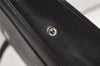 Authentic BURBERRY Vintage Leather Clutch Hand Bag Purse Black 5916K