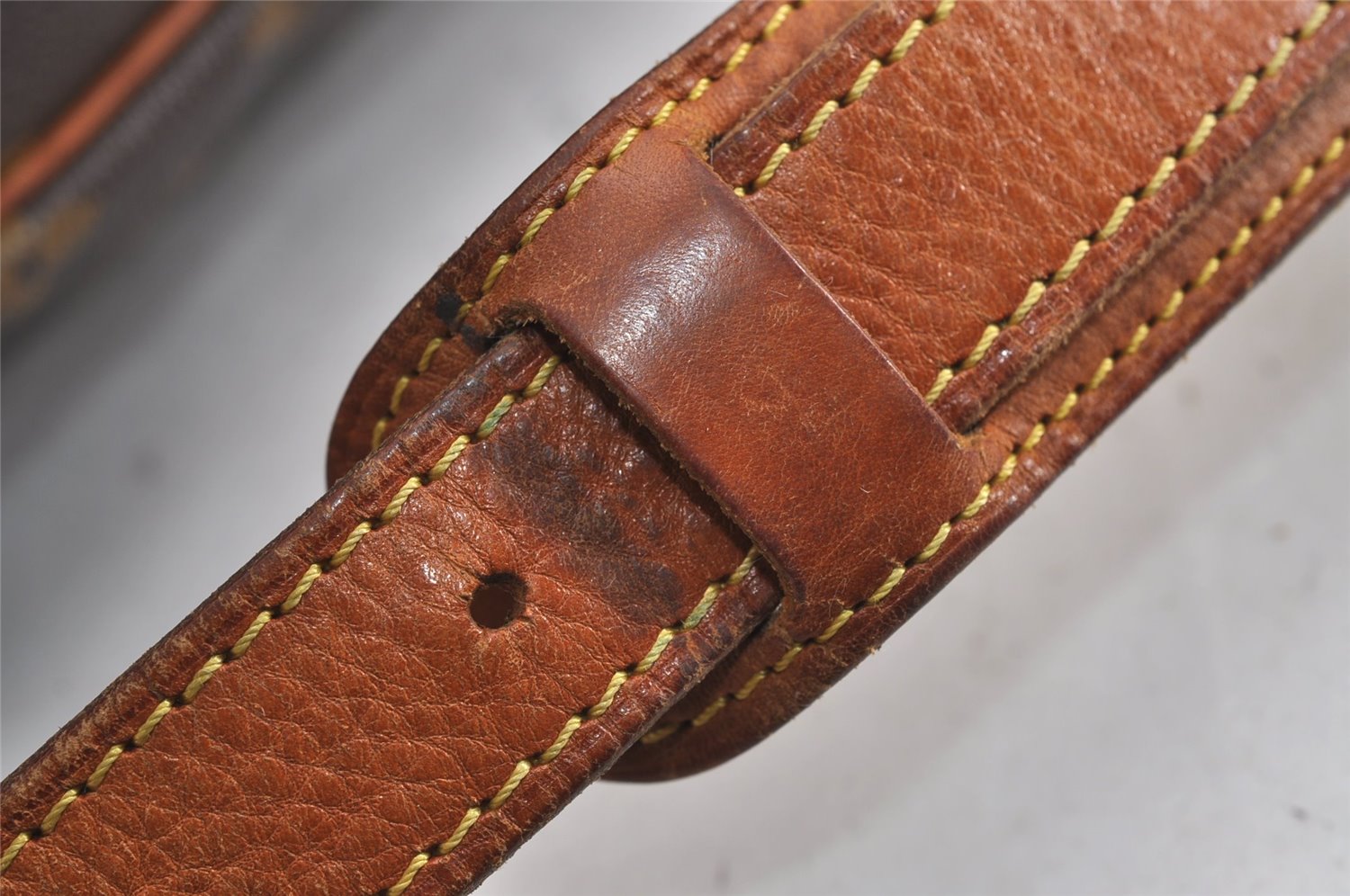 Authentic Louis Vuitton Monogram Saumur 35 Shoulder Cross Bag M42254 LV 5917J