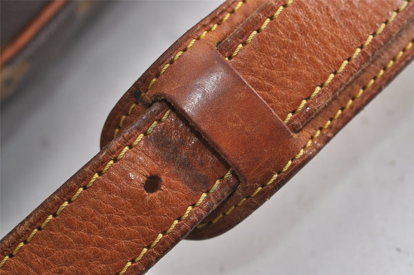 Authentic Louis Vuitton Monogram Saumur 35 Shoulder Cross Bag M42254 LV 5917J