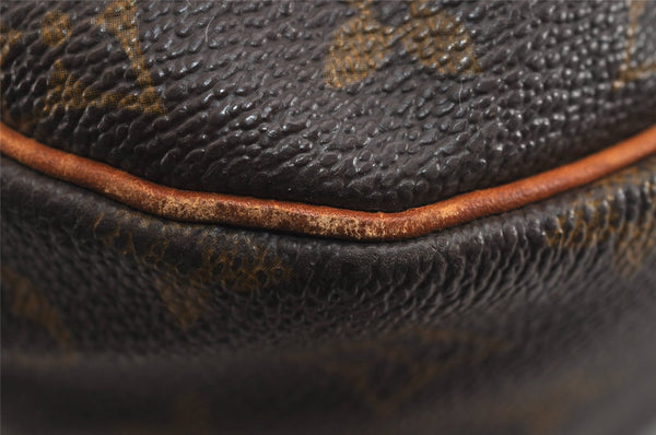 Authentic Louis Vuitton Monogram Saumur 35 Shoulder Cross Bag M42254 LV 5917J