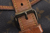 Authentic Louis Vuitton Monogram Saumur 35 Shoulder Cross Bag M42254 LV 5917J
