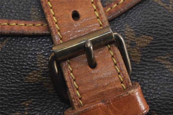 Authentic Louis Vuitton Monogram Saumur 35 Shoulder Cross Bag M42254 LV 5917J
