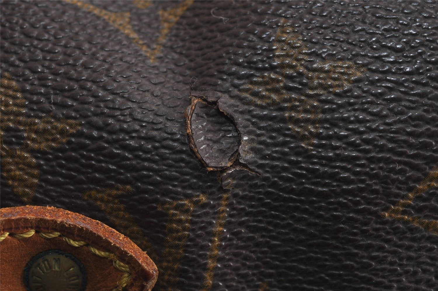 Authentic Louis Vuitton Monogram Saumur 35 Shoulder Cross Bag M42254 LV 5917J