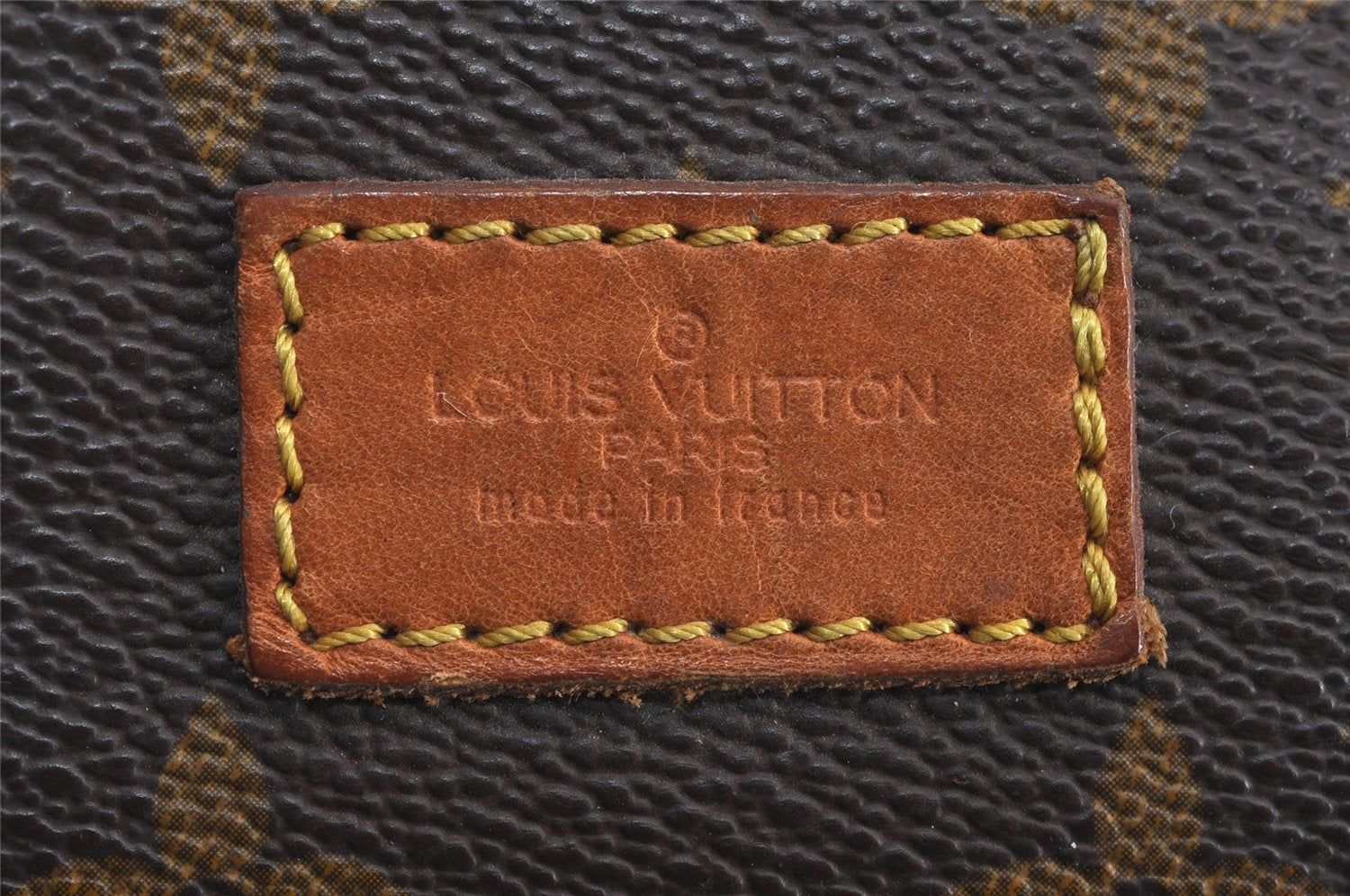 Authentic Louis Vuitton Monogram Saumur 35 Shoulder Cross Bag M42254 LV 5917J