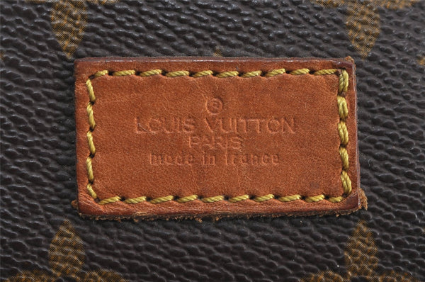 Authentic Louis Vuitton Monogram Saumur 35 Shoulder Cross Bag M42254 LV 5917J