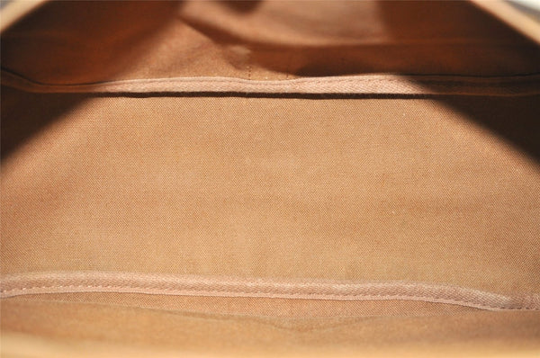 Authentic Louis Vuitton Monogram Saumur 35 Shoulder Cross Bag M42254 LV 5917J