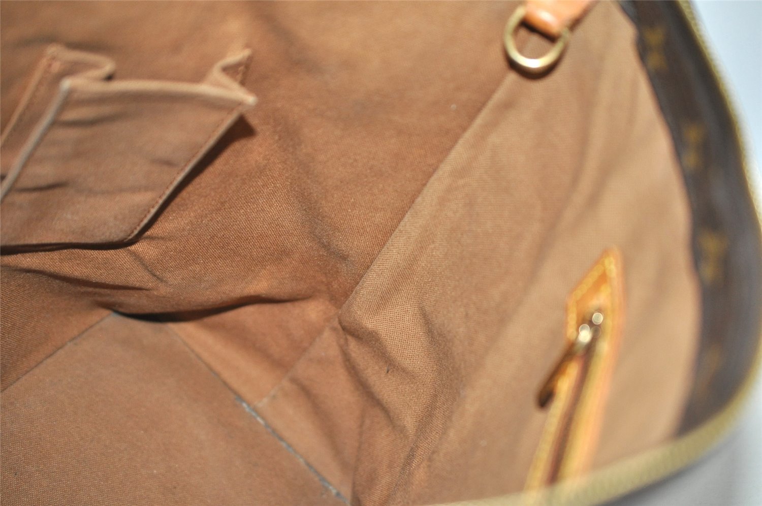 Authentic Louis Vuitton Monogram Cabas Mezzo Shoulder Tote Bag M51151 Junk 5919I