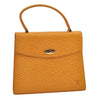 Authentic Louis Vuitton Epi Malesherbes Hand Bag Purse Yellow M52379 LV 5919J
