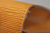 Authentic Louis Vuitton Epi Malesherbes Hand Bag Purse Yellow M52379 LV 5919J