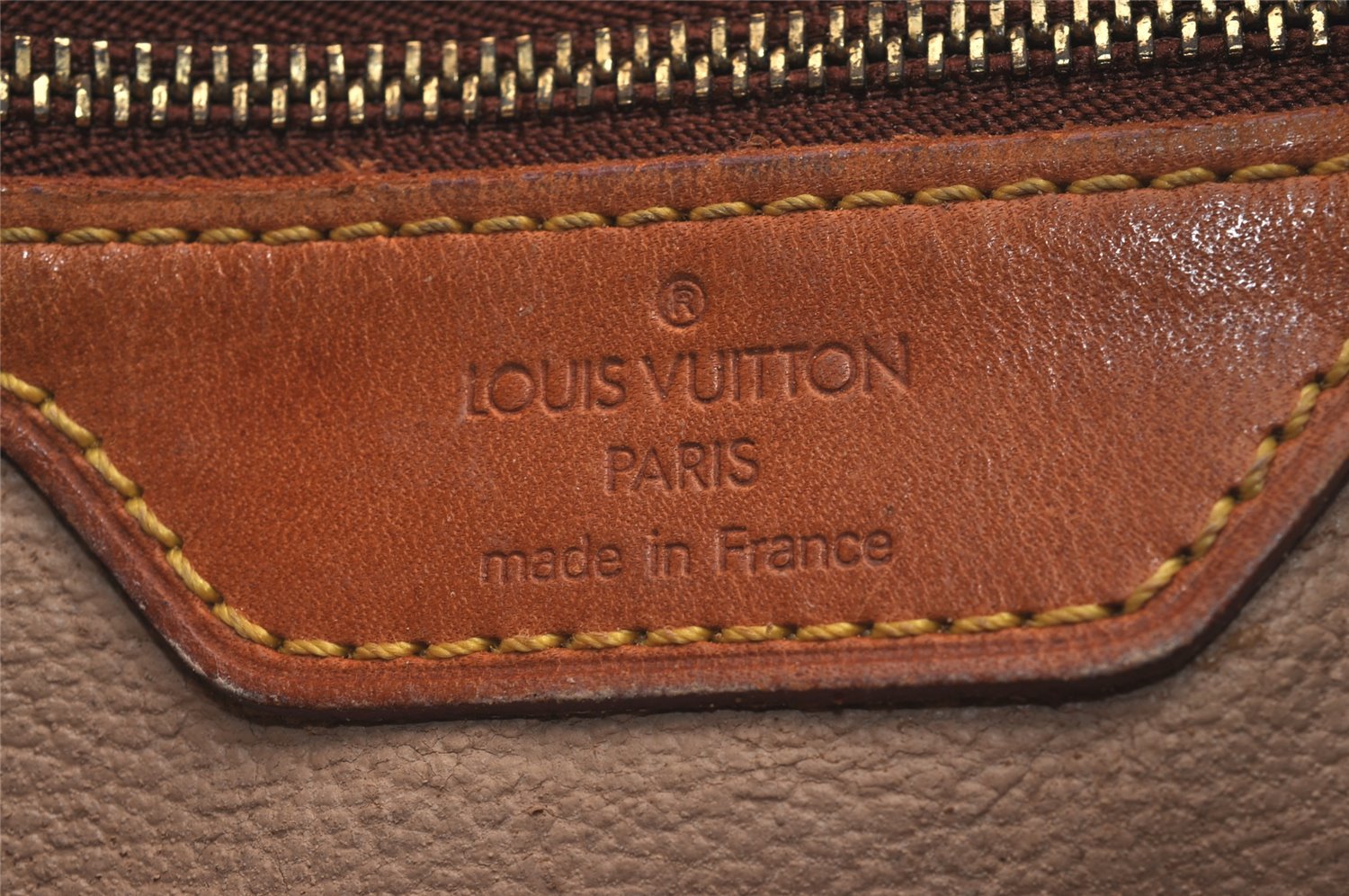 Authentic Louis Vuitton Monogram Bucket PM Shoulder Tote Bag M42238 Junk 5921J