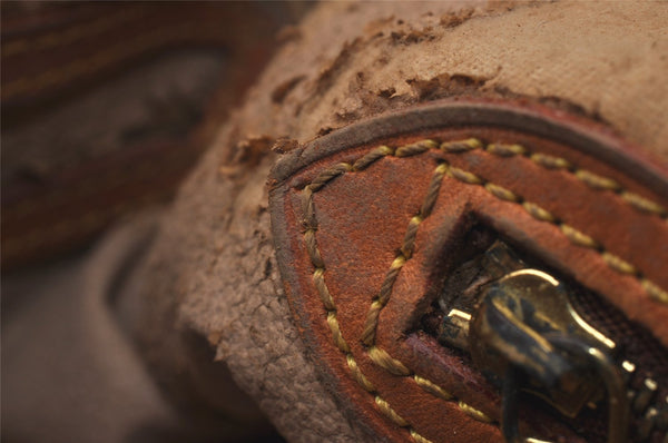 Authentic Louis Vuitton Monogram Bucket PM Shoulder Tote Bag M42238 Junk 5921J