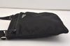 Authentic PRADA Nylon Tessuto Leather Shoulder Cross Body Bag Purse Black 5922J