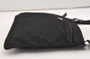 Authentic PRADA Nylon Tessuto Leather Shoulder Cross Body Bag Purse Black 5922J