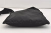 Authentic PRADA Nylon Tessuto Leather Shoulder Cross Body Bag Purse Black 5922J