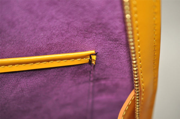 Authentic Louis Vuitton Epi Lussac Shoulder Tote Bag Yellow M52289 LV 5923I