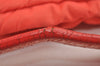 Authentic PRADA Nylon Tessuto Enamel Shoulder Hand Bag Purse Orange 5923J