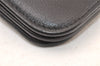 Authentic Christian Dior Chain Shoulder Cross Body Bag Leather Black Box 5923K