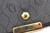Authentic Christian Dior Chain Shoulder Cross Body Bag Leather Black Box 5923K