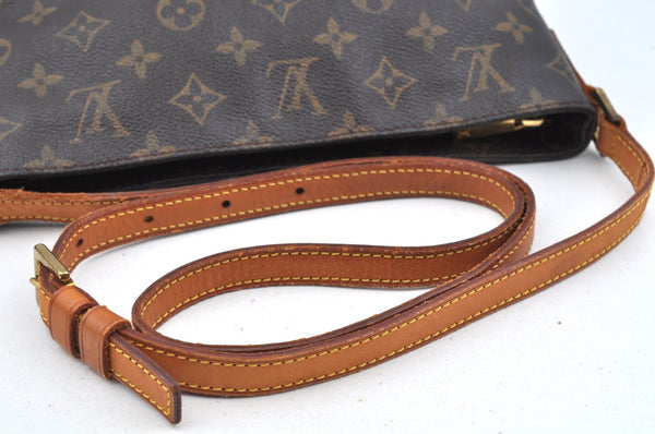 Authentic Louis Vuitton Monogram Trotteur Shoulder Cross Bag M51240 LV 5924J
