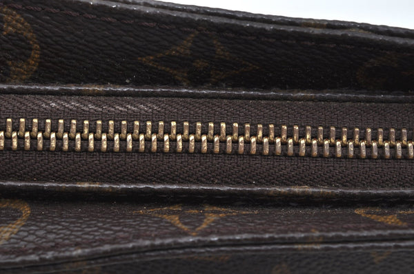 Authentic Louis Vuitton Monogram Trotteur Shoulder Cross Bag M51240 LV 5924J