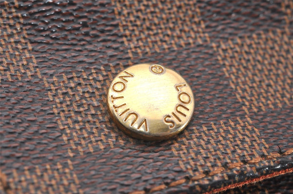 Authentic Louis Vuitton Damier Naviglio Shoulder Cross Body Bag N45255 LV 5925J