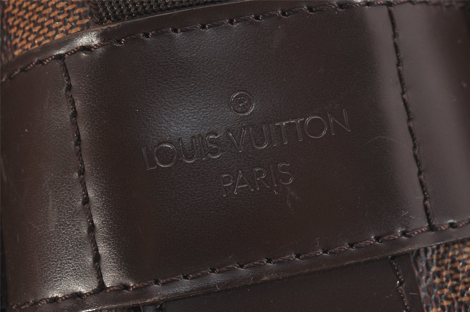 Authentic Louis Vuitton Damier Naviglio Shoulder Cross Body Bag N45255 LV 5925J