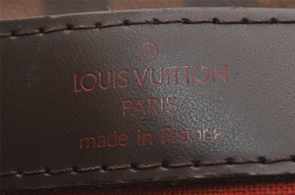 Authentic Louis Vuitton Damier Naviglio Shoulder Cross Body Bag N45255 LV 5925J