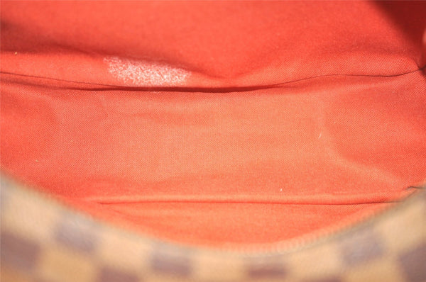 Authentic Louis Vuitton Damier Naviglio Shoulder Cross Body Bag N45255 LV 5925J