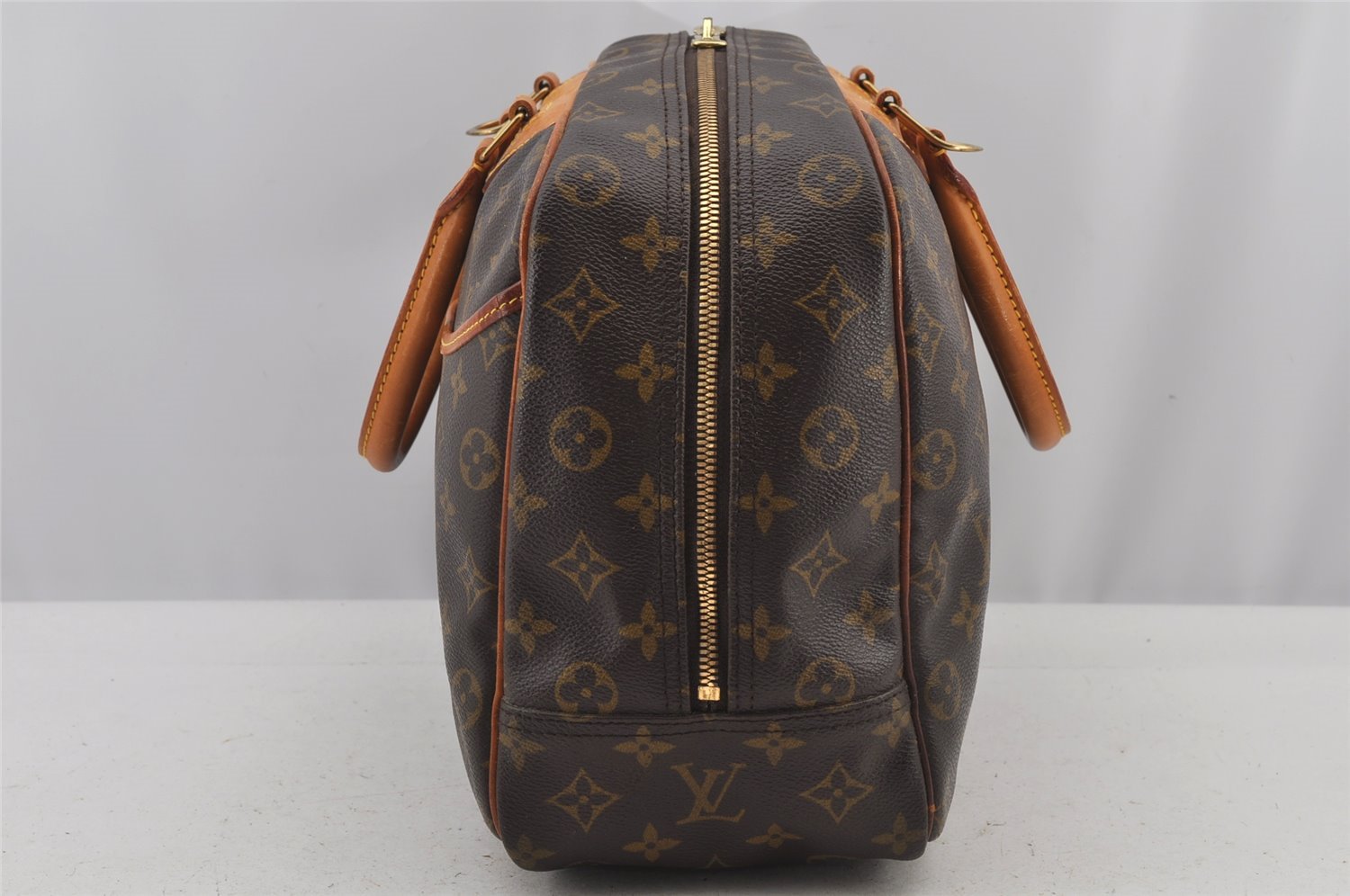 Authentic Louis Vuitton Monogram Deauville Hand Bag M47270 LV 5926J