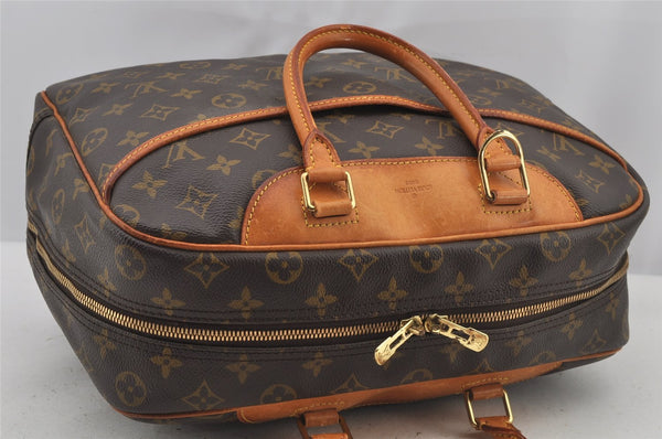 Authentic Louis Vuitton Monogram Deauville Hand Bag M47270 LV 5926J