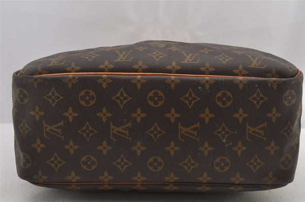 Authentic Louis Vuitton Monogram Deauville Hand Bag M47270 LV 5926J