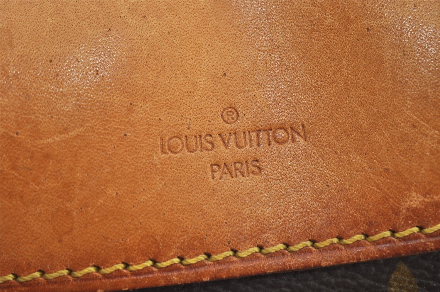 Authentic Louis Vuitton Monogram Deauville Hand Bag M47270 LV 5926J