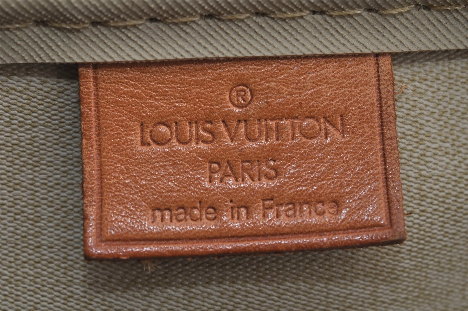 Authentic Louis Vuitton Monogram Deauville Hand Bag M47270 LV 5926J