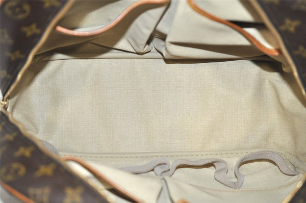 Authentic Louis Vuitton Monogram Deauville Hand Bag M47270 LV 5926J