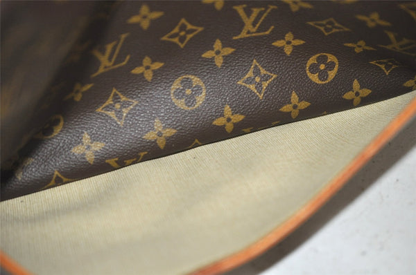 Authentic Louis Vuitton Monogram Deauville Hand Bag M47270 LV 5926J