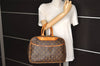 Authentic Louis Vuitton Monogram Deauville Hand Bag M47270 LV 5926J